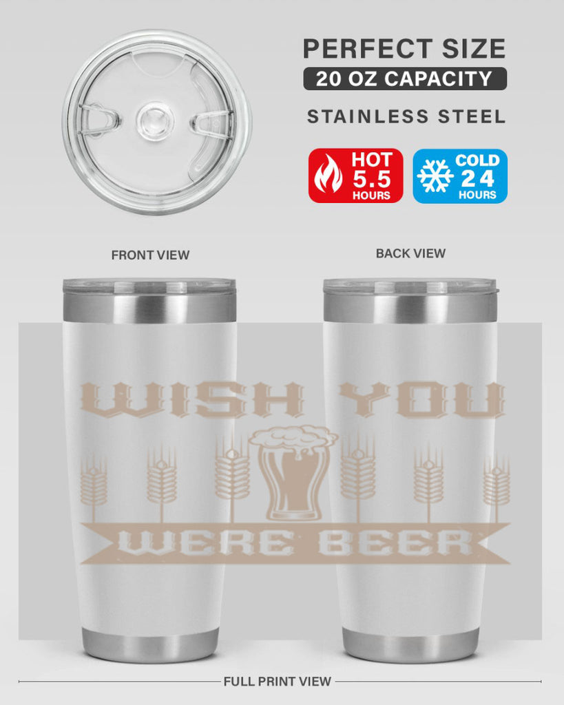 wish you were beerr 1#- beer- Tumbler
