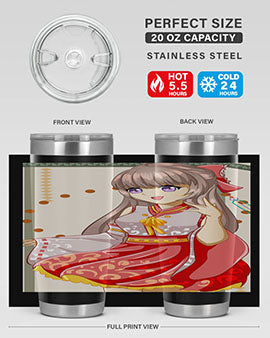 A beautiful and happy girl with kimono 104#- anime- Tumbler