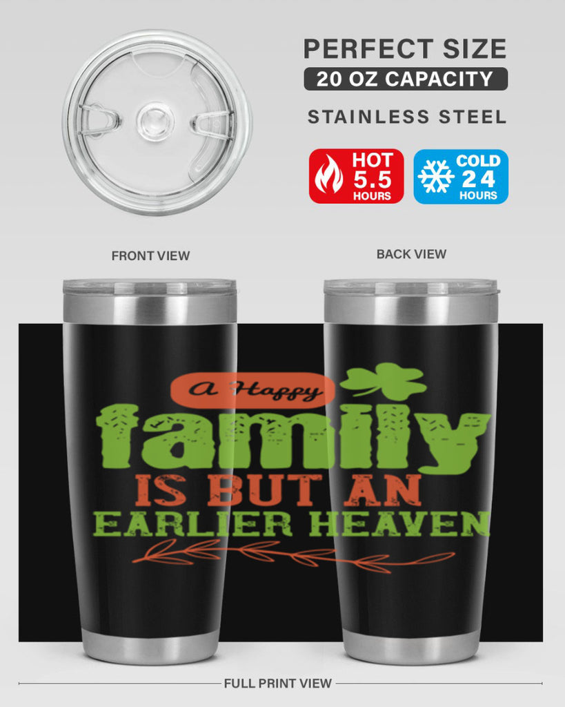 A happy family is but an earlier heaven Style 54#- baby- Tumbler