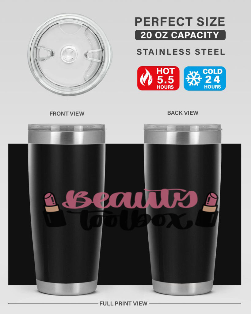 Beauty Toolbox Style 134#- make up- Tumbler