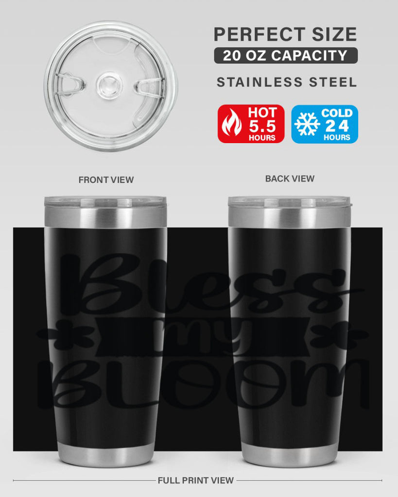 Bless my bloom  design 60#- spring- Tumbler