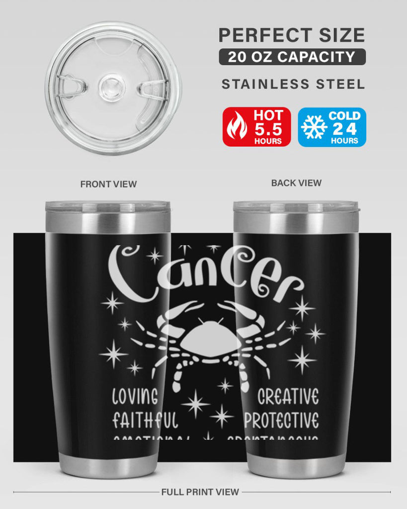 Cancer 150#- zodiac- Tumbler