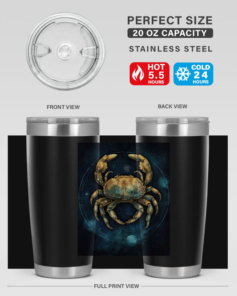 Cancer 57#- zodiac- Tumbler