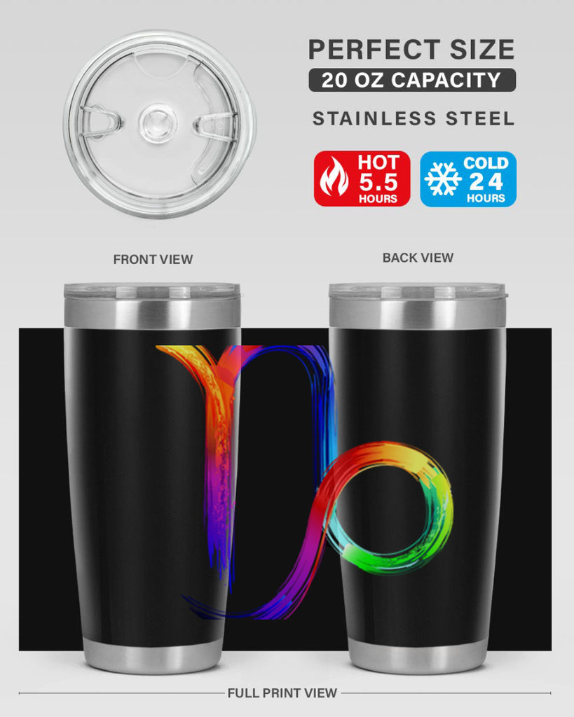 Capricorn 187#- zodiac- Tumbler