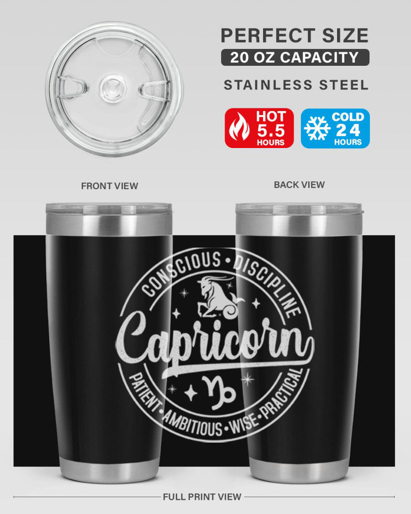 Capricorn 191#- zodiac- Tumbler