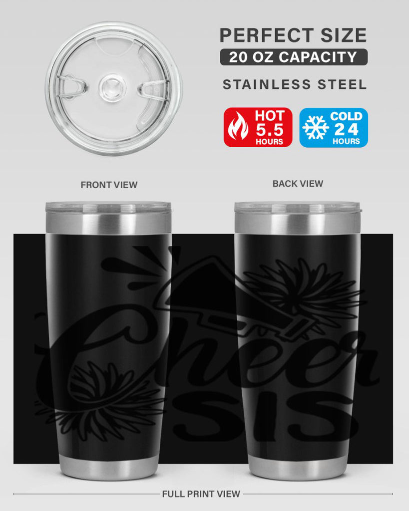Cheer sis 1381#- cheer- Tumbler