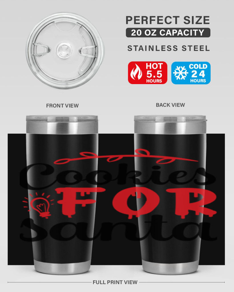 Cookies for santa 60#- winter- Tumbler