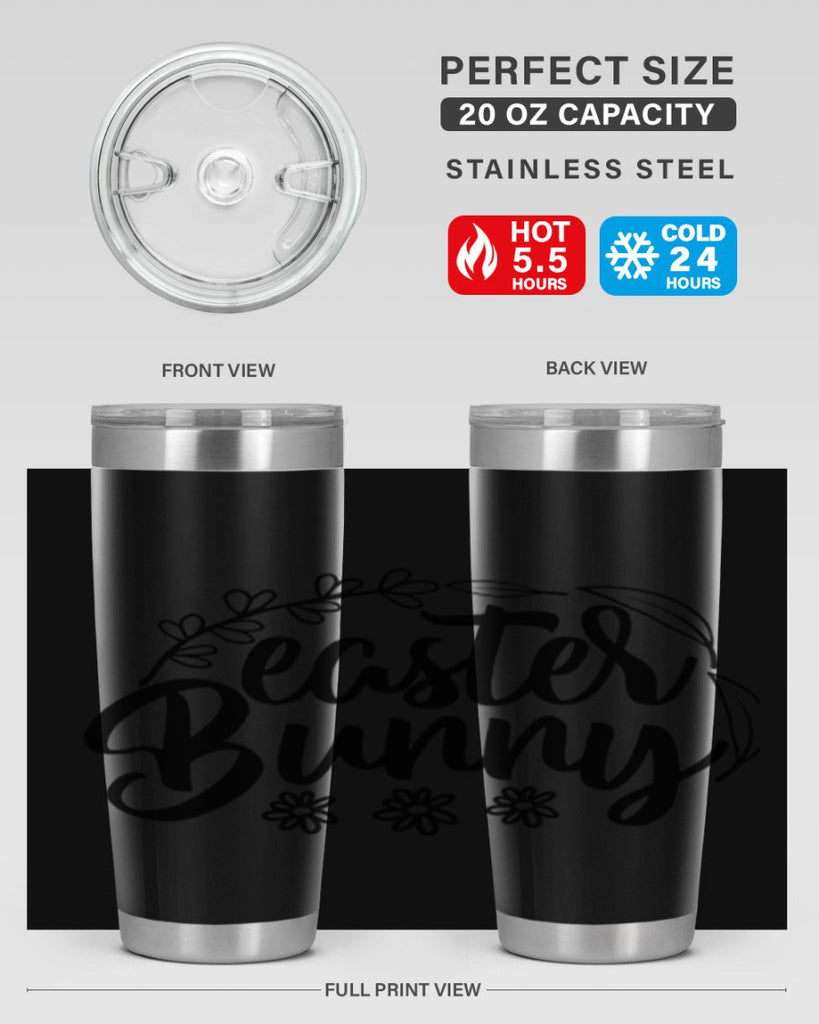 Easter bunny  129#- spring- Tumbler