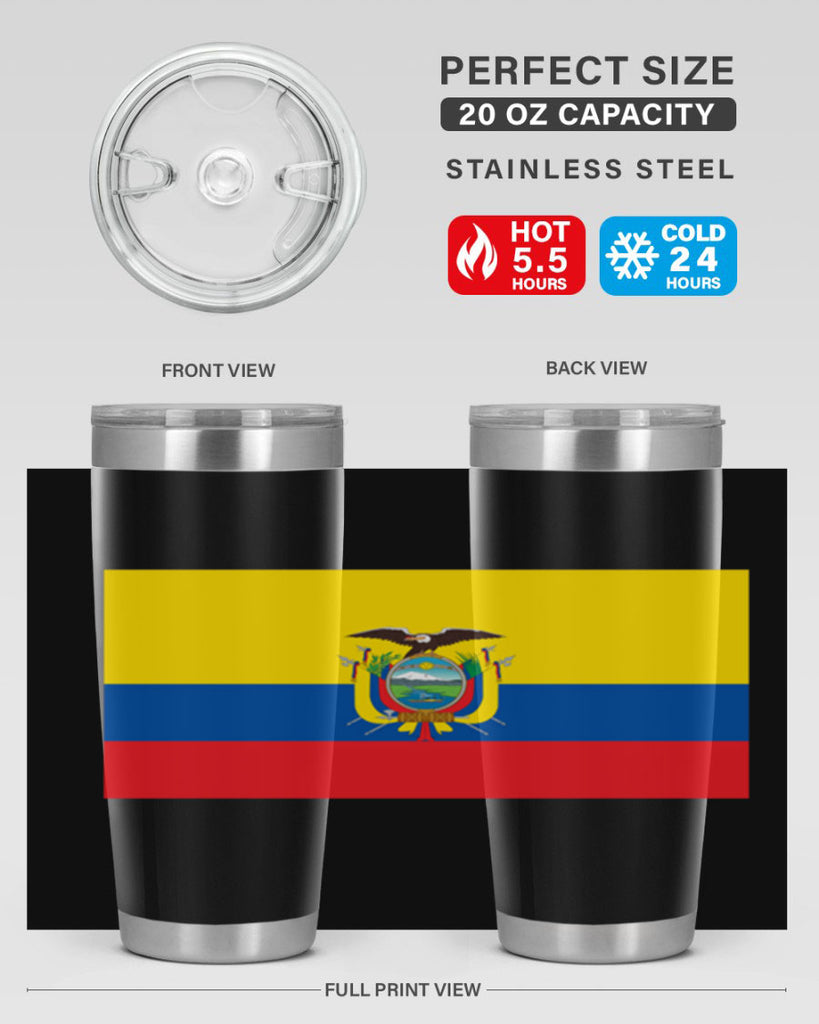 Ecuador 147#- world flags- Tumbler