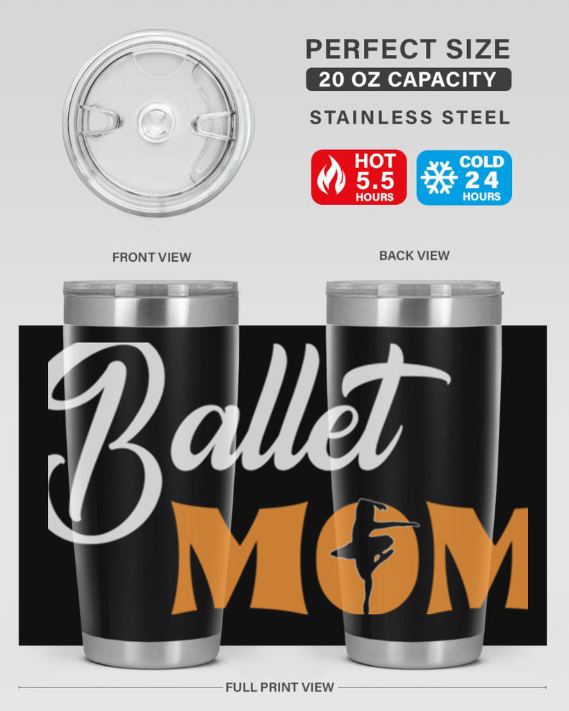 Fitted Dance Mom Ballet SVG Ballet 40#- ballet- Tumbler