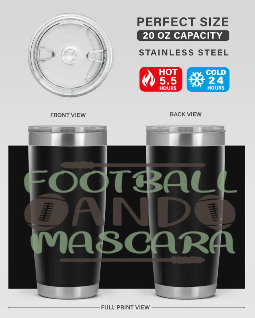 Football and Mascara 90#- fashion- Cotton Tank