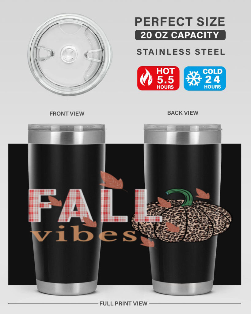 Happy Thanksgiving 252#- fall- Tumbler