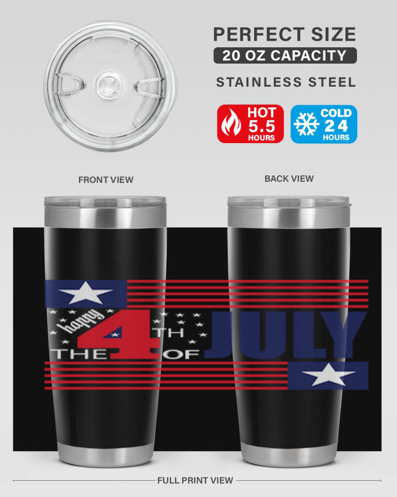 Happy th july Style 100#- Fourt Of July- Tumbler