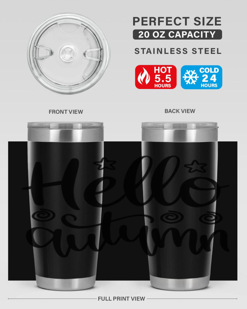 Hello Autumn 270#- fall- Tumbler