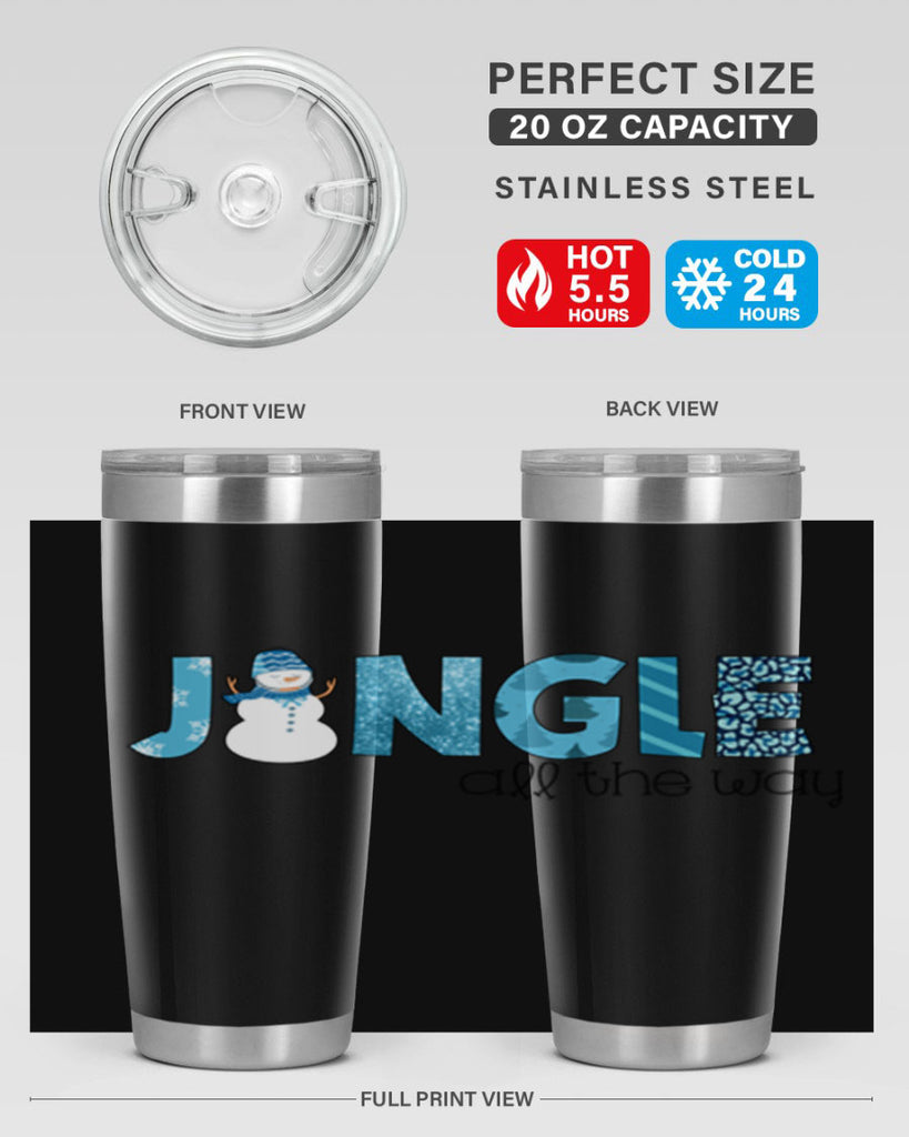 Jingle all the way 279#- winter- Tumbler