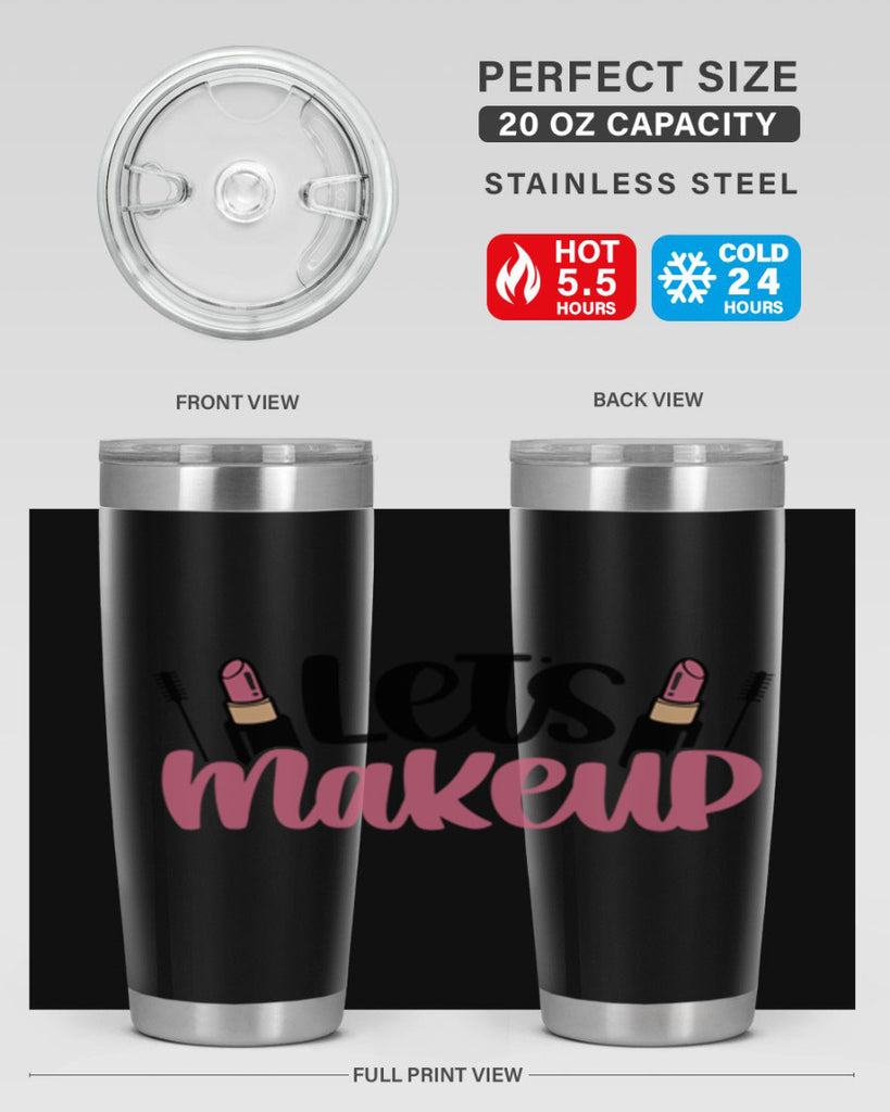 Let∩s Makeup Style 62#- make up- Tumbler