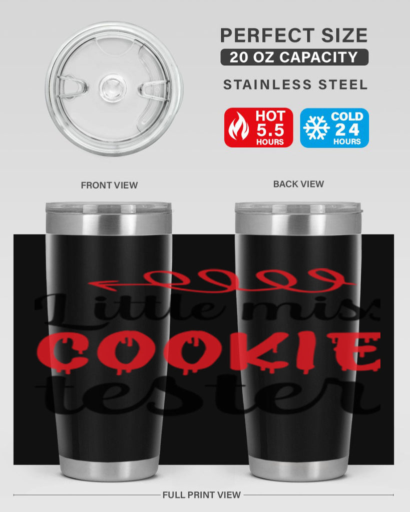 Little miss cookie tester 305#- winter- Tumbler