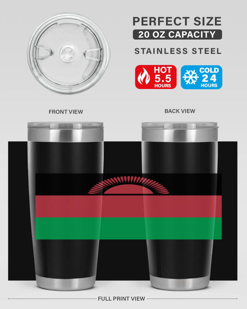 Malawi 95#- world flags- Tumbler