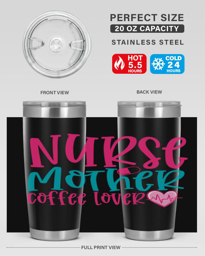 Nurse Mother Coffee Lover Style Style 99#- nurse- tumbler