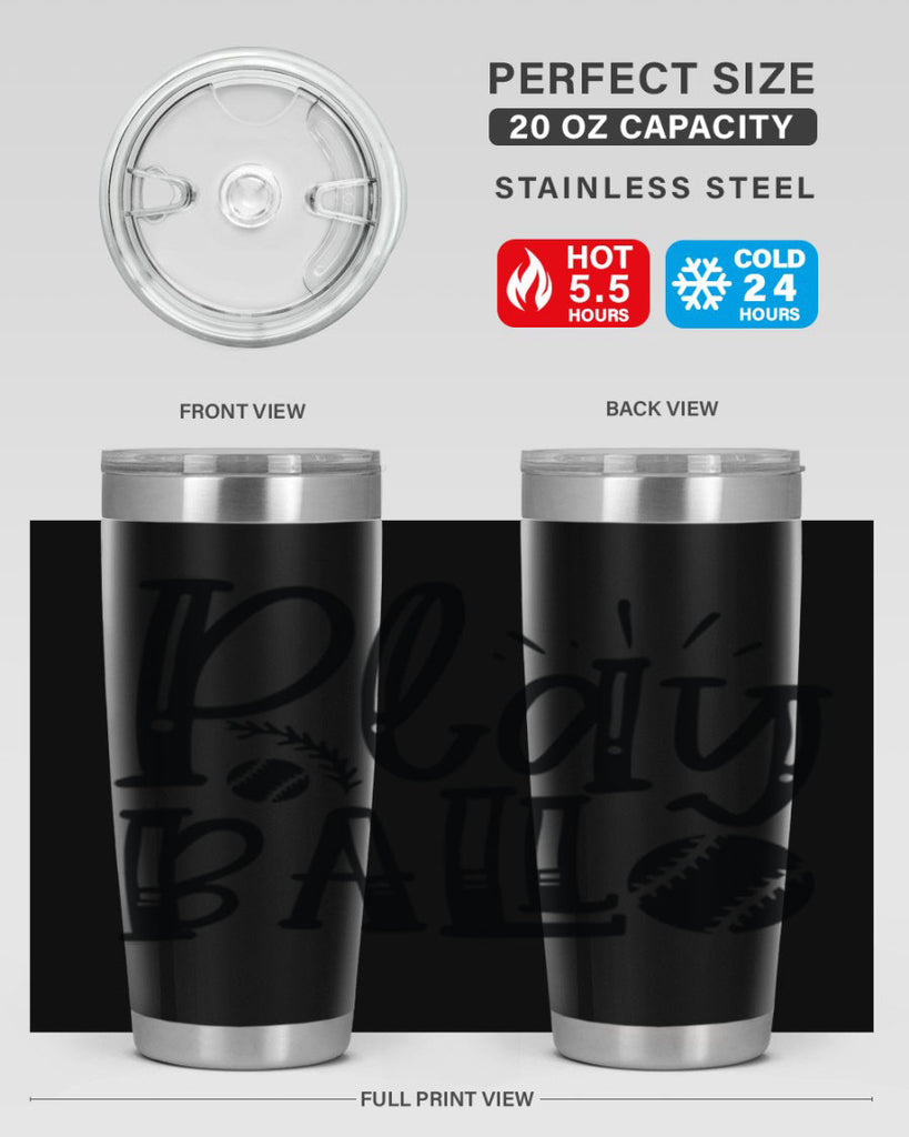 Play ball 2032#- baseball- Tumbler