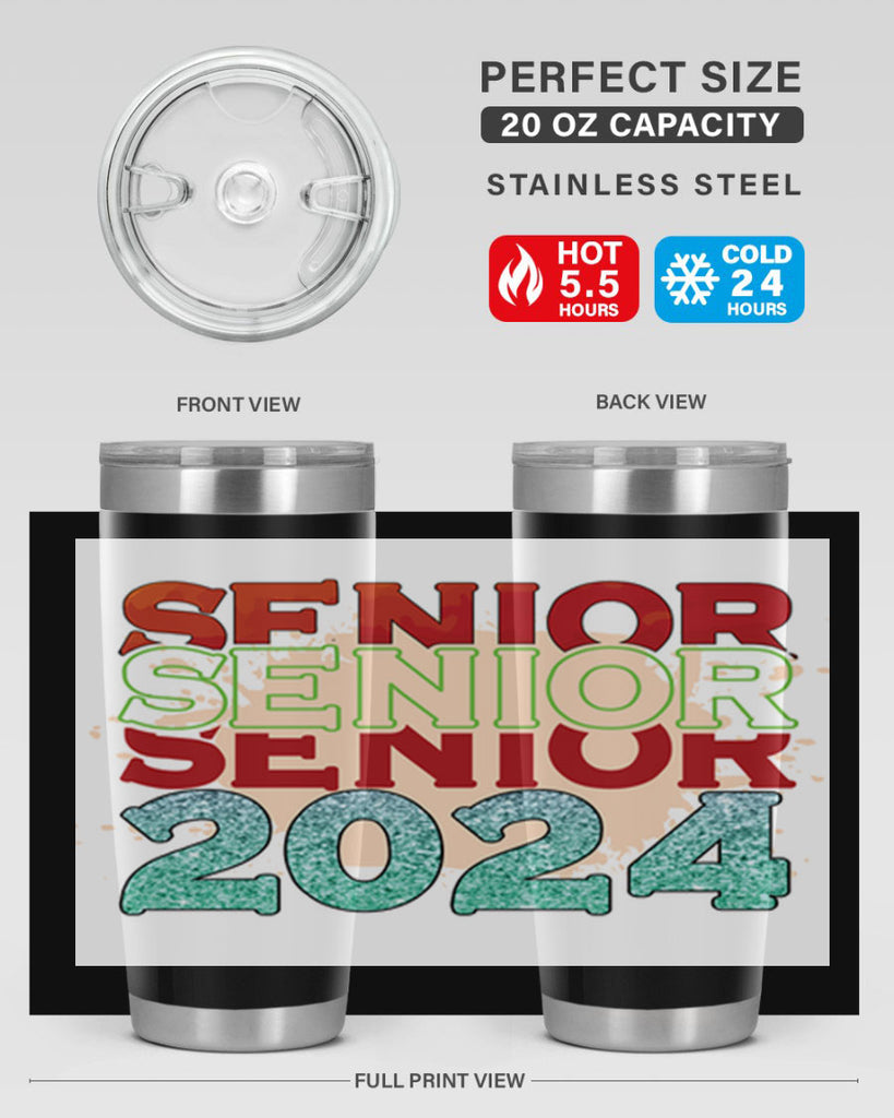 Senior 2024 1 10#- 12th grade- Tumbler