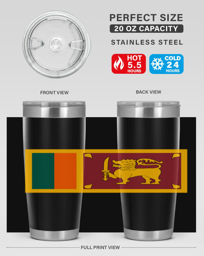 Sri Lanka 32#- world flags- Tumbler