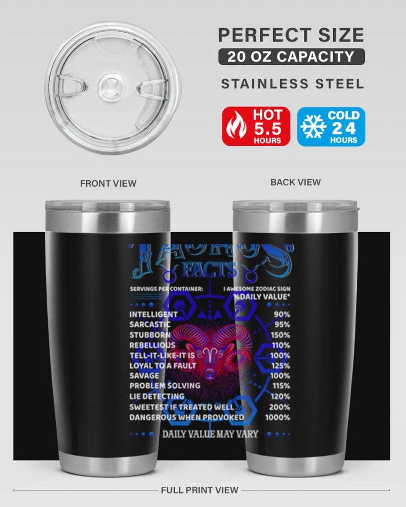 Taurus 496#- zodiac- Tumbler