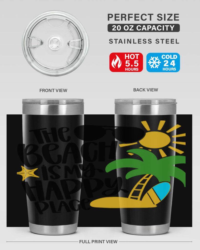 The Beach Is My Happy Place Style 12#- summer- Tumbler