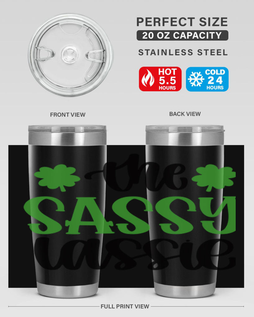 The Sassy Iassie Style 26#- St Patricks Day- Tumbler