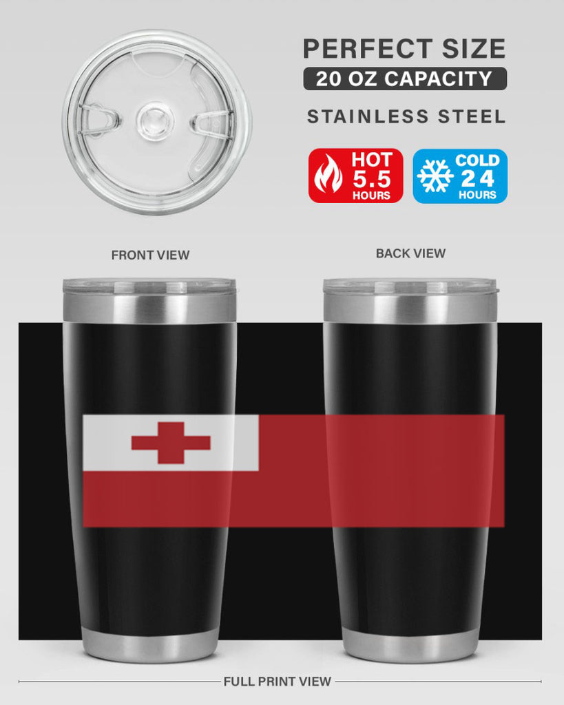 Tonga 20#- world flags- Tumbler