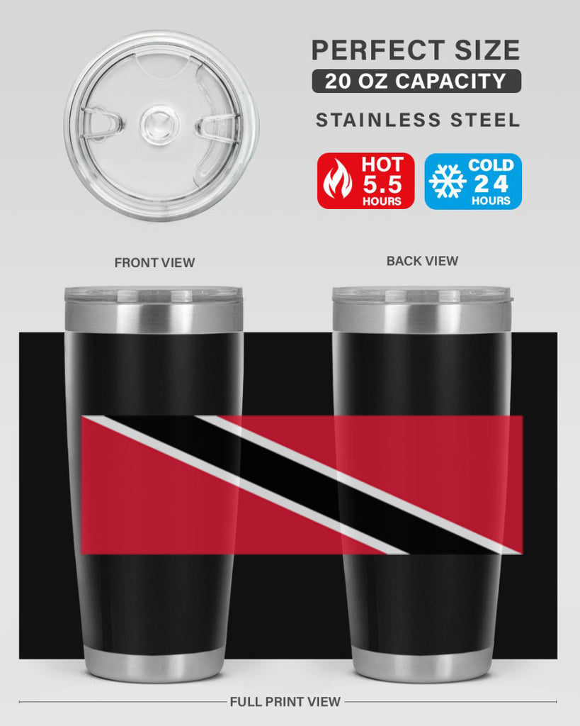 Trinidad and Tobago 19#- world flags- Tumbler