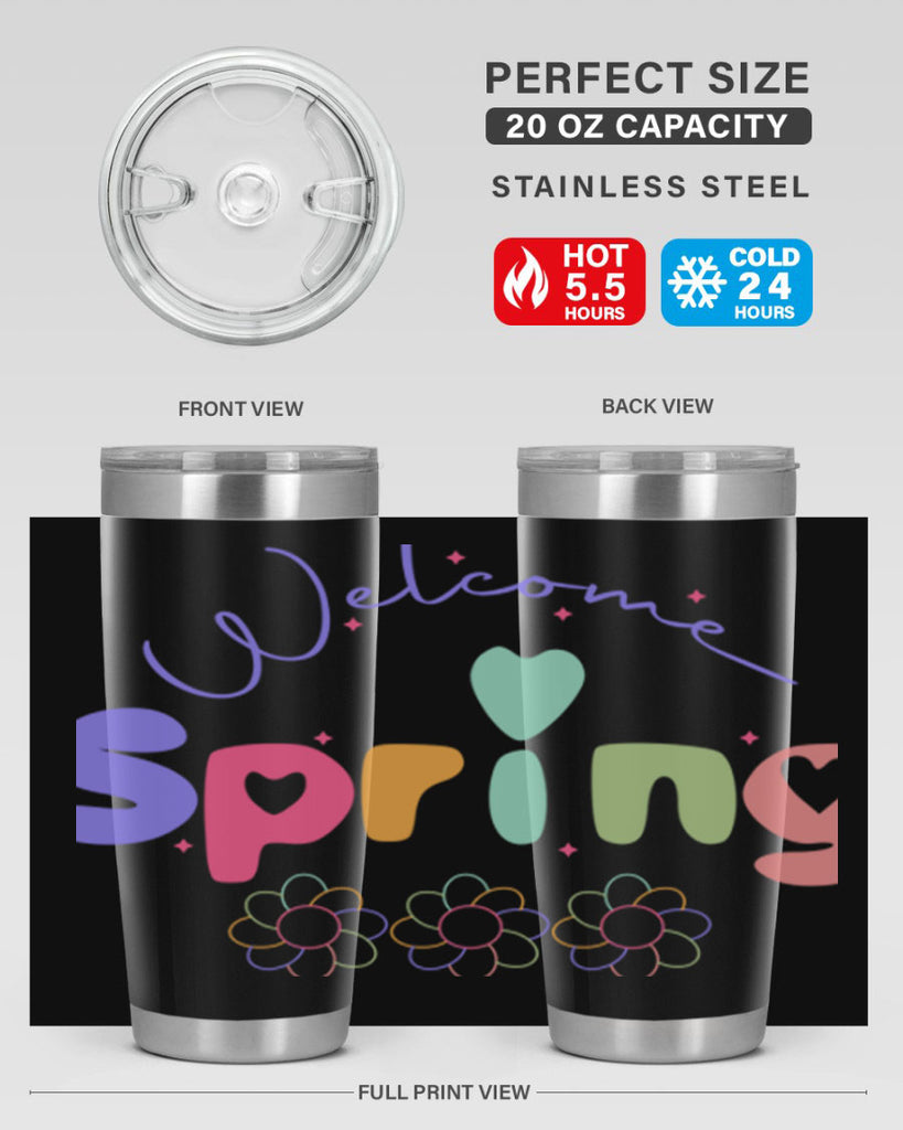 Welcome Spring583#- spring- Tumbler