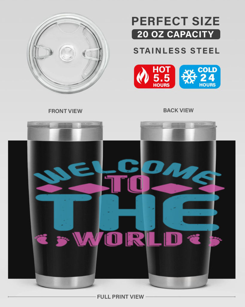 Welcome to the world Style 162#- baby- tumbler