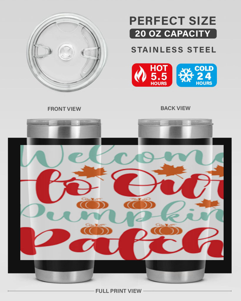 WelcometoOurPumpkinPatch 643#- fall- Tumbler