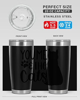 You Me The Cat Style 110#- cat- Tumbler