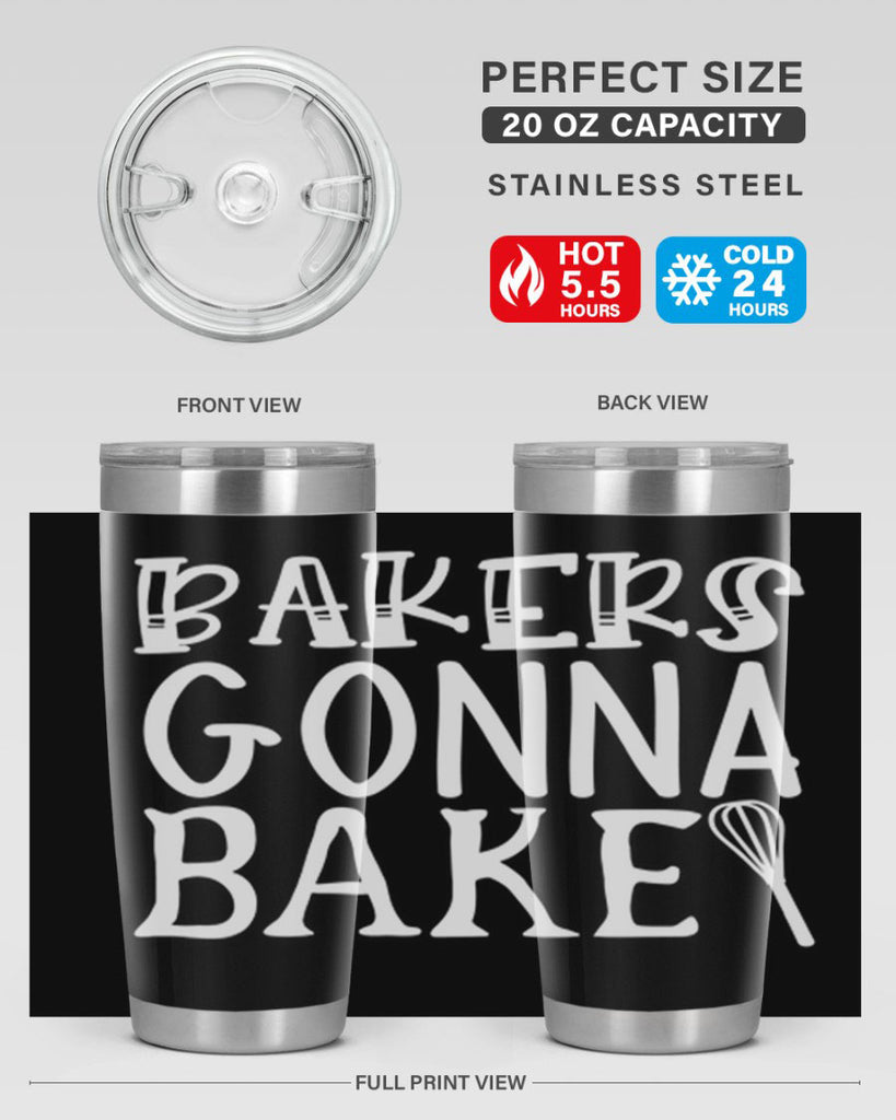 bakers gonna bake 58#- kitchen- Tumbler