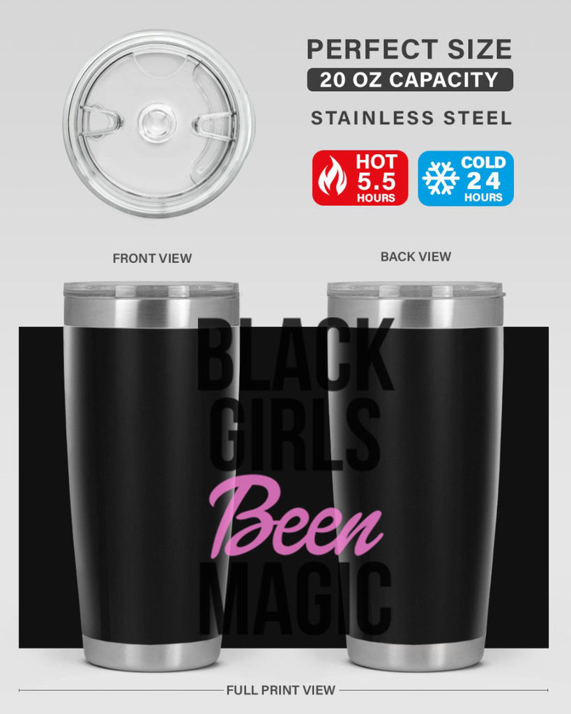 black girls been magic 244#- black words phrases- Cotton Tank