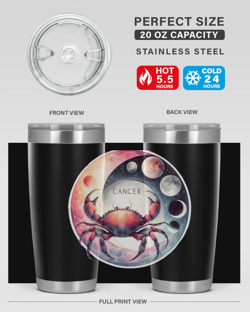 cancer 166#- zodiac- Tumbler