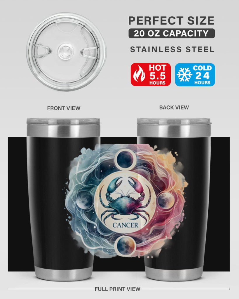 cancer 168#- zodiac- Tumbler
