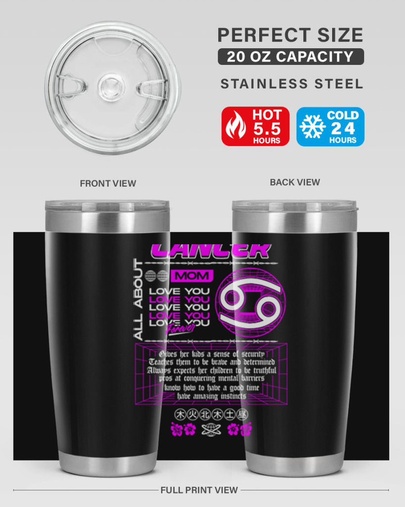 cancer 176#- zodiac- Tumbler