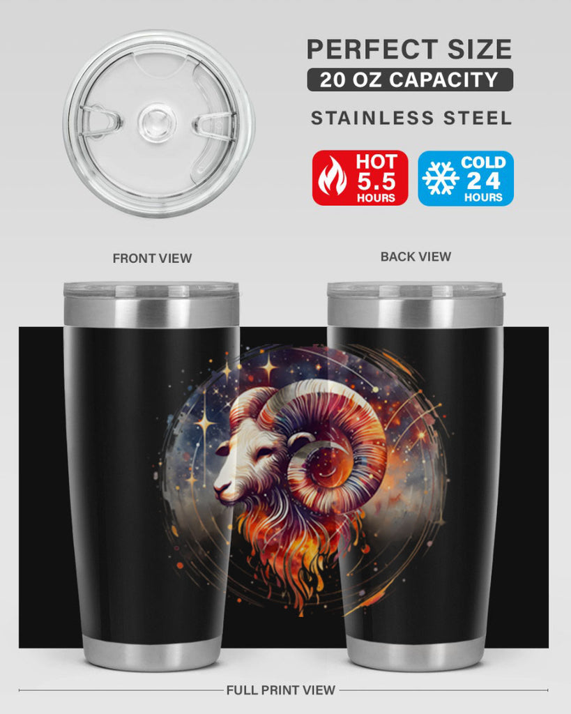 capricorn 214#- zodiac- Tumbler