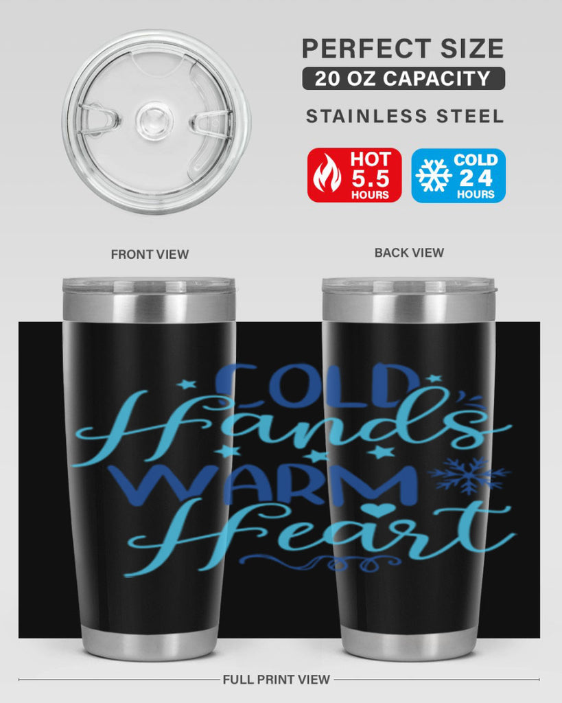 cold hands warm heart 51#- winter- Tumbler