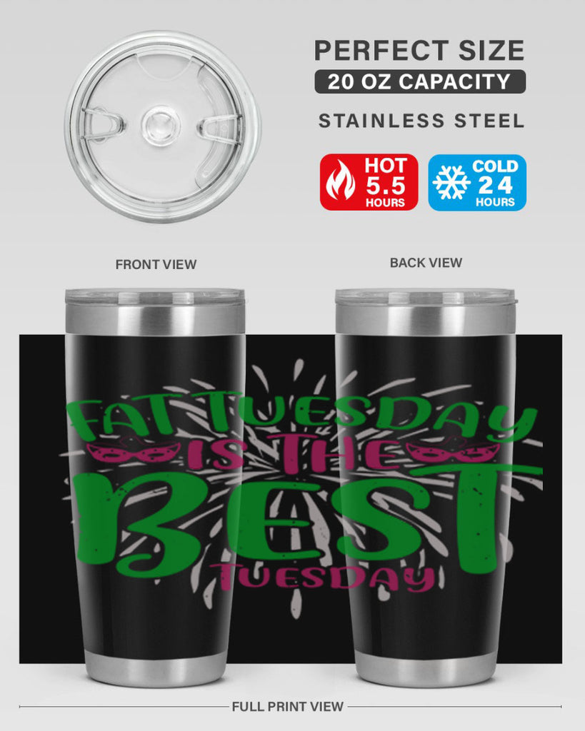 fat tuesday is the best tuesday 88#- mardi gras- Tumbler