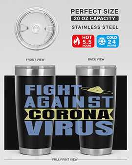 fight against corona virus Style 42#- corona virus- Tumbler
