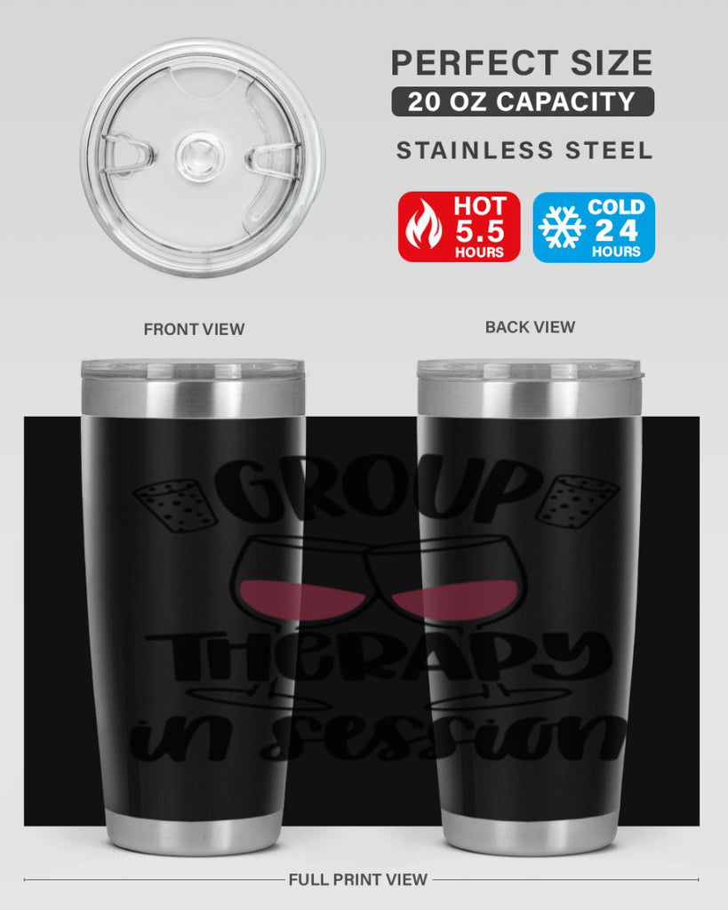 group therapy in session 6#- drinking- Tumbler