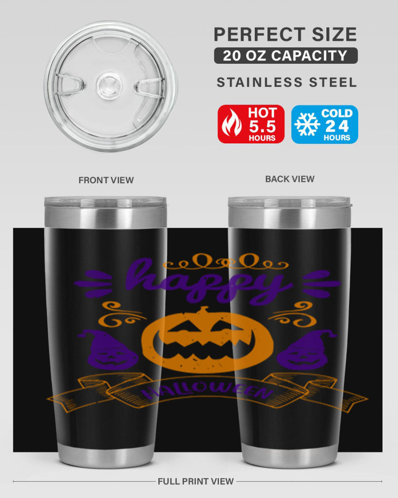 happy halloween 154#- halloween- Tumbler