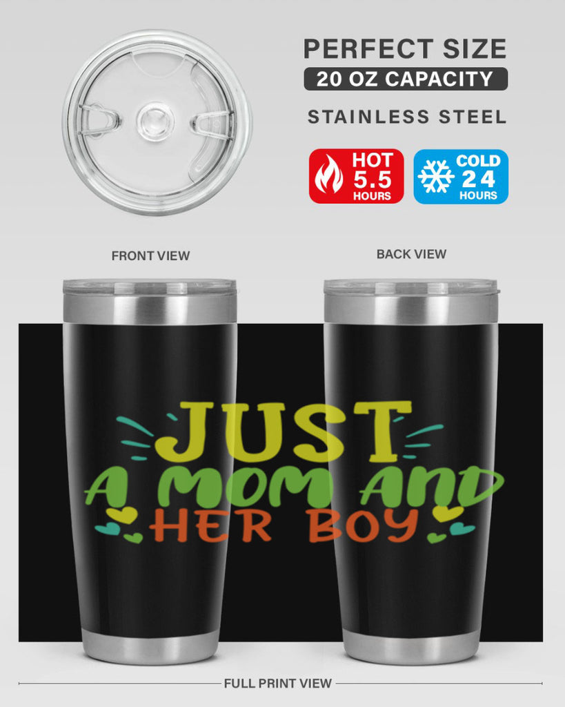 just a mom and her girl 391#- mom- Tumbler