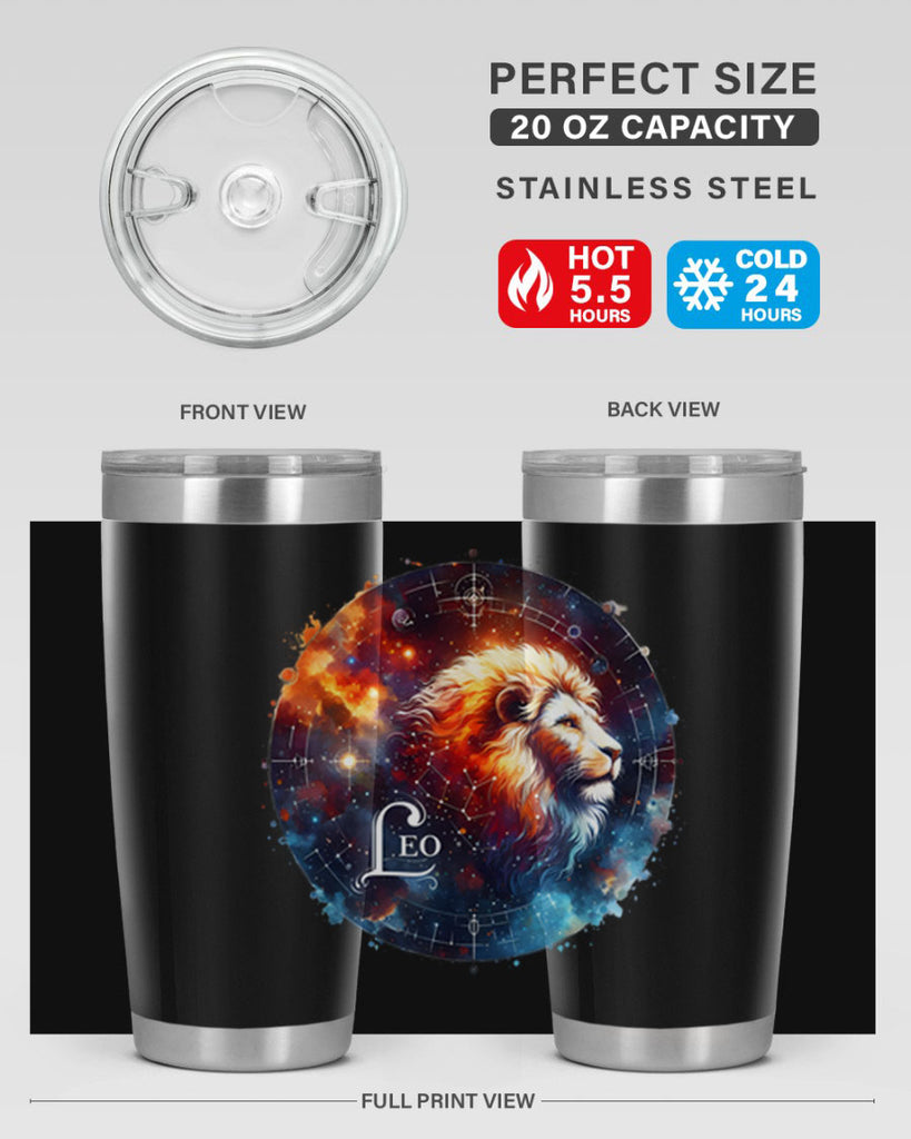 leo 300#- zodiac- Tumbler