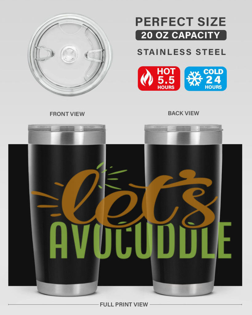 lets avocuddle 5#- avocado- Tumbler