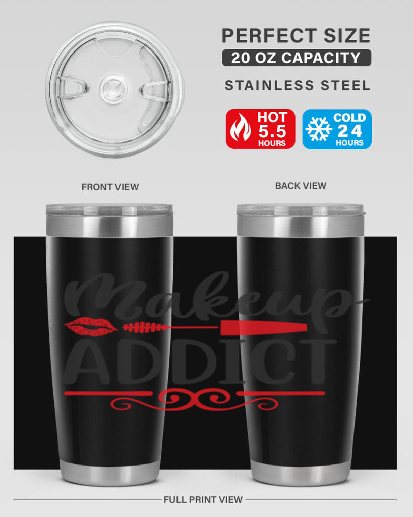 makeup addict Style 153#- make up- Tumbler
